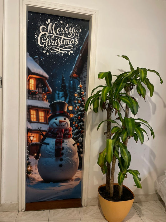 FORRO NAVIDEÑO PARA PUERTA
