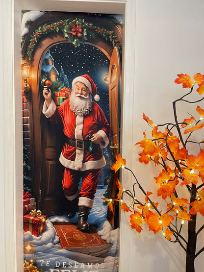 FORRO NAVIDEÑO PARA PUERTA