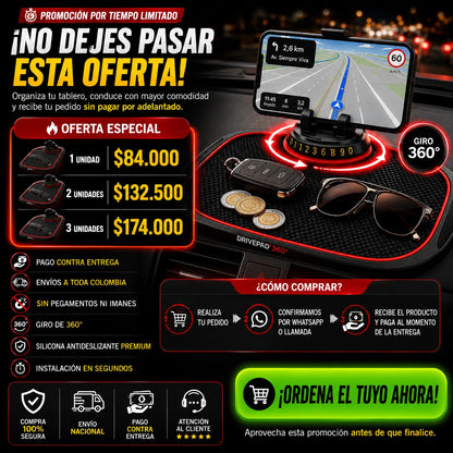 PANEL DE CONTROL 360 🚗