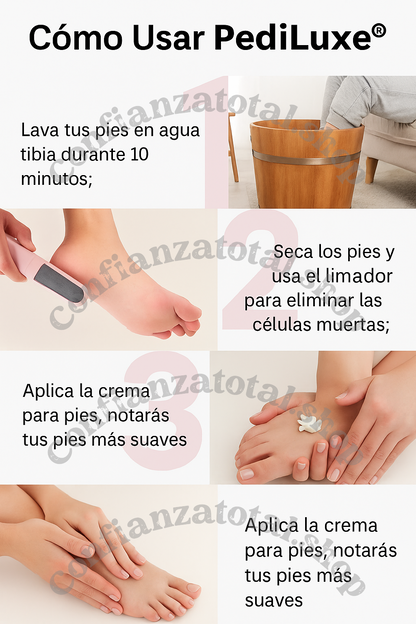 PediLuxe® - Suavidad que se siente, belleza que se nota