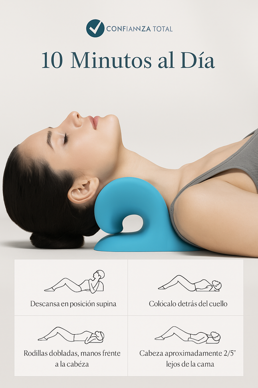 AliviaZen® - Almohada de alivio cervical
